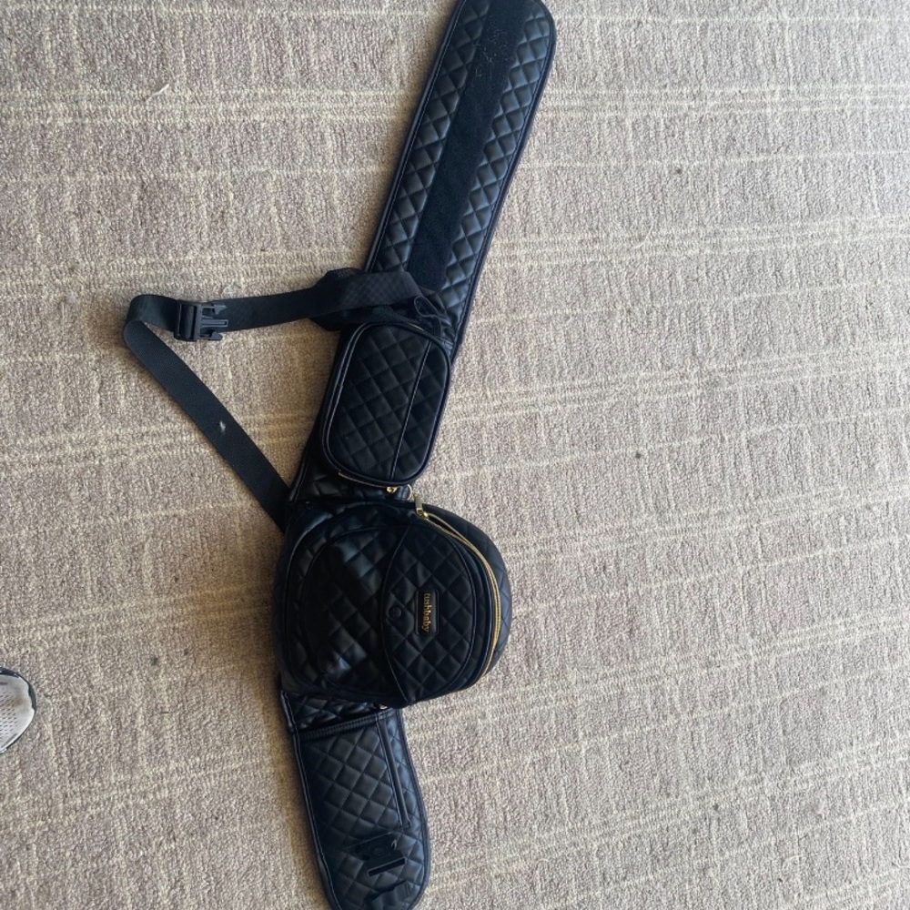 Tushbaby Quilted Black Hip Carrier - Picture 8 of 9